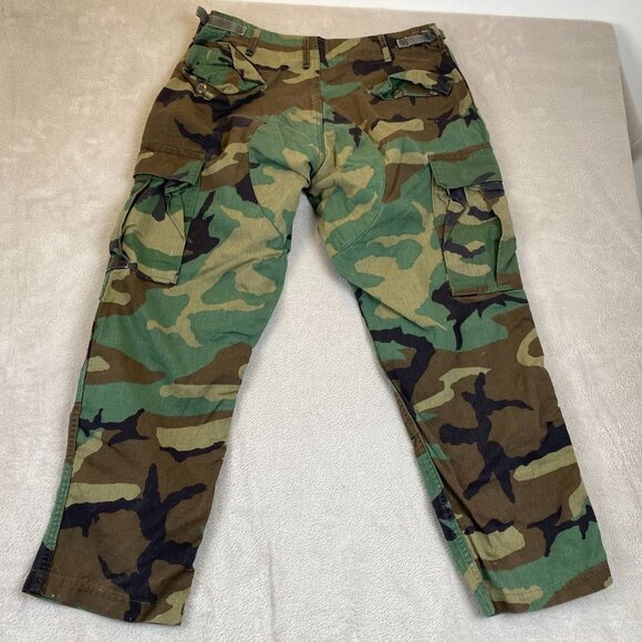 USMC Cammys Mens Cargo Pants Medium Short Straight Military Camouflage Streetwea - Picture 8 of 8